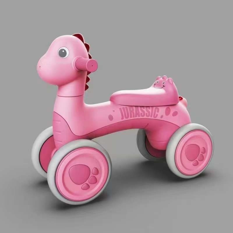 Xe chòi chân khủng long xe cân bằng có đèn nhạc vui nhộn cho bé MS8003