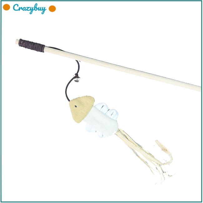 Cr Dây Treo Trang Trí Hình Mèo Hoạt Hình Bằng Gỗ + cotton Co Giãn