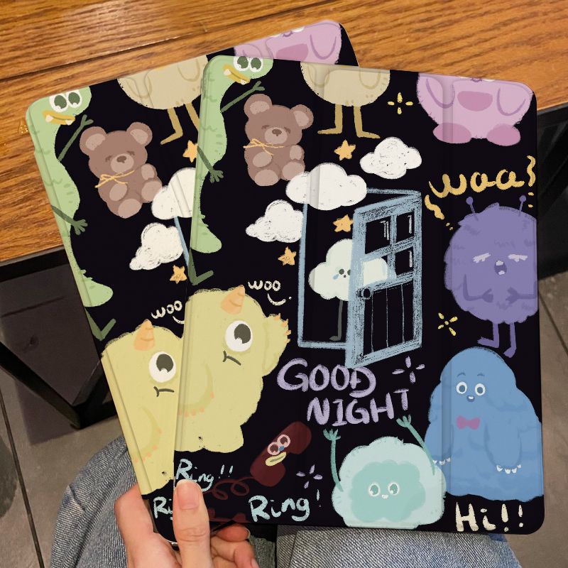 Bao Da Máy Tính Bảng Silicon Chống Rơi Cho ipad 2021pro 11 air 4 10.9 gen 9 / 8 / 7 10.2 gen5 / 6 9.7tpugen 10 2022 ipad pro 11 Ốp