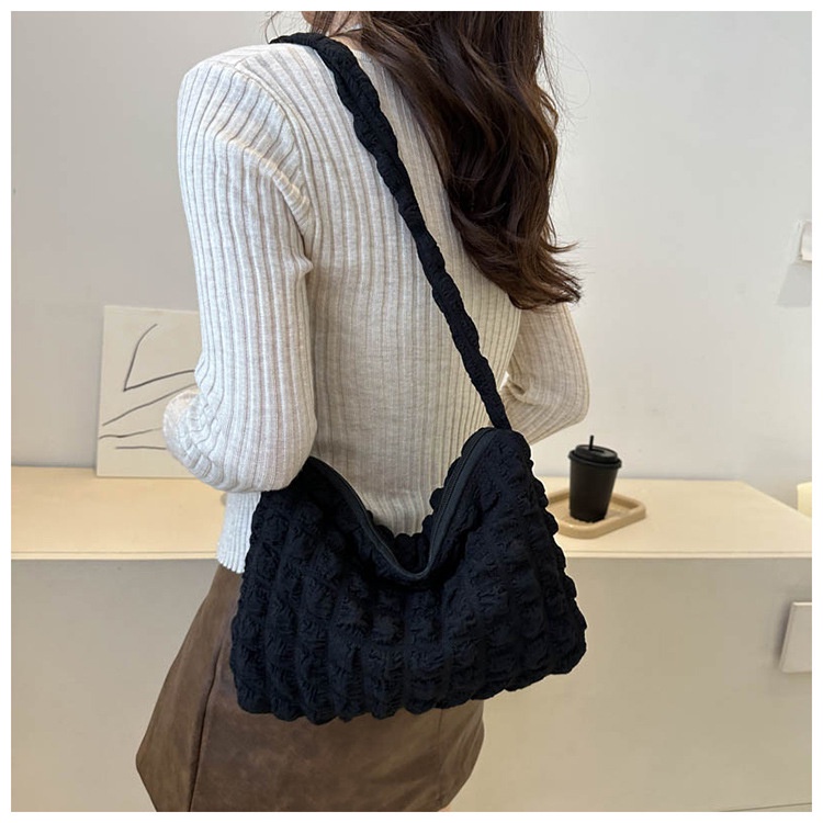 Jasmin noir Túi Xách Đeo Vai nylon Kiểu Dáng Đơn Giản Cho Nữ
