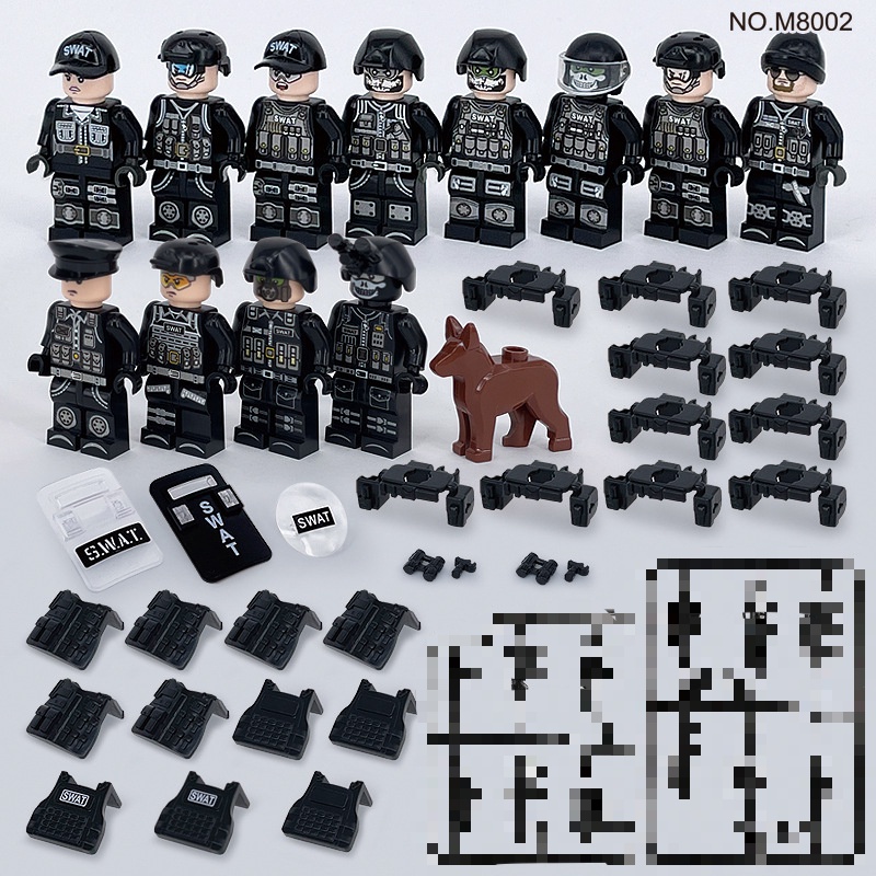 Bộ Đồ Chơi Lắp Ráp Mô Hình Tàu Chiến Quân Đội Độc Đáo