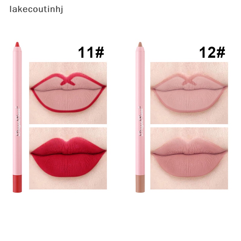 Lu Bút Chì Kẻ Viền Môi Lì Màu Gợi Cảm Chống Nước Lâu Trôi Không Dính Cốc