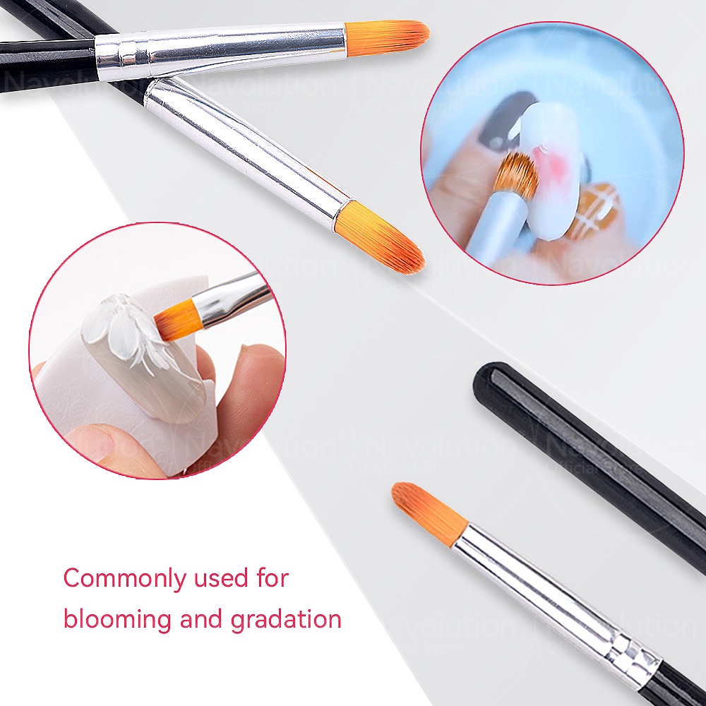 Cọ Vẽ Trang Trí Móng Nghệ Thuật Đầu Cọ nylon Lông Mềm