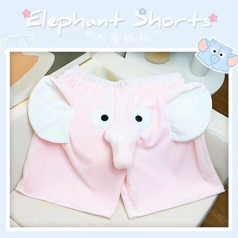 Bán Chạy Quần Đùi Ngủ Hình Voi dumbo Mũi Voi Bay Vui Nhộn Có Thể Vòng Khuyên Cho Cặp Đôi
