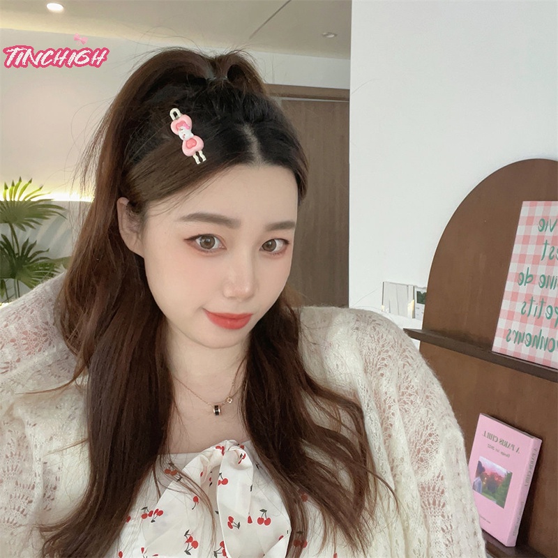 Kẹp Tóc Hình Trái Tim Hoạt Hình Dễ Thương Cho Nữ