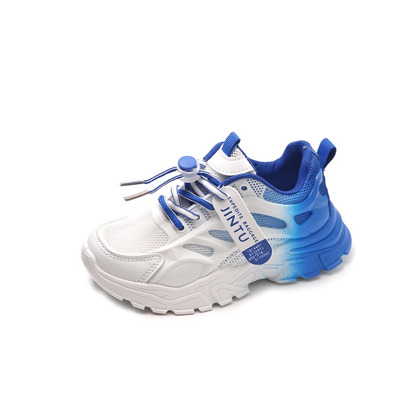 Giày Thể Thao Đế Mềm Phối Lưới Thoáng Khí Thời Trang Mùa Hè 2023 Cho Bé