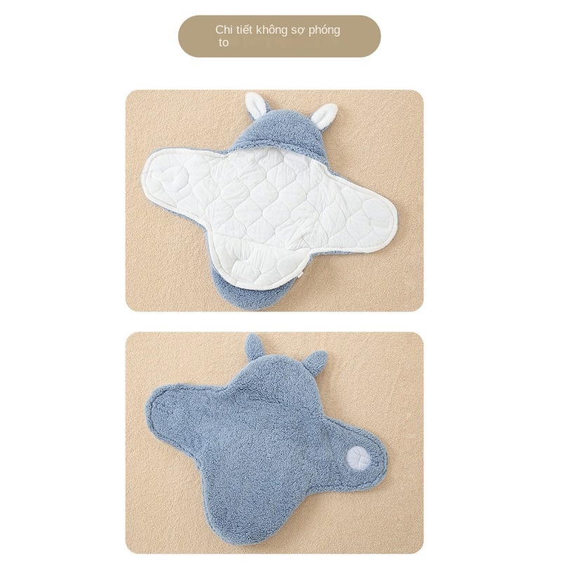 Túi Ngủ Dày Dặn Chống Sao Băng Quấn Bé Sơ Sinh Vào Mùa Thu Và Mùa Đông