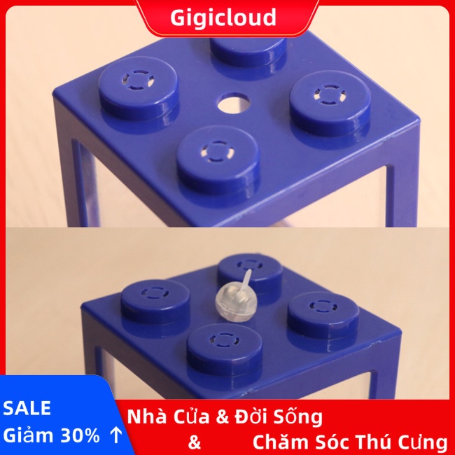 Bể Nuôi Rùa mini Để Bàn Có Đèn Trang Trí Phòng Khách / Văn Phòng