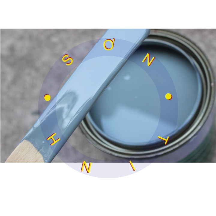 Sơn thơm nhanh khô màu xám nhạt Lobster 608 800ML