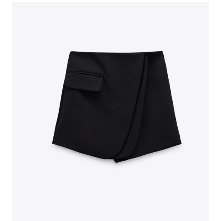 Zara Quần Short Lưng Cao Dáng Ôm Phong Cách Âu Mỹ Thời Trang Mùa Hè 233160888