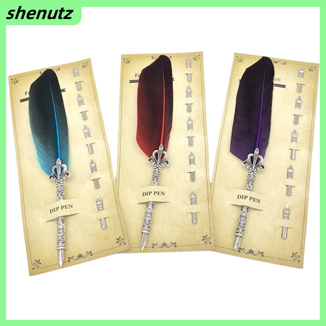 Gd Bút Lông Vũ Mịn Màng Tinh Tế Làm Quà Tặng Hoàn Hảo