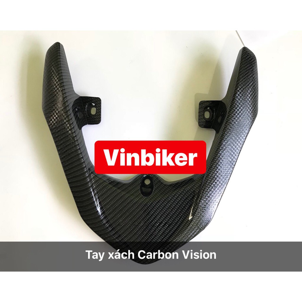 ỐP CARBON XE VISION 2014 - 2023 NHỰA ABS CAO CẤP SƠN VÂN CACBON
