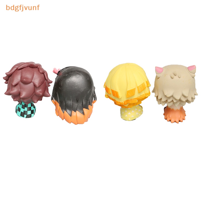 Set 4 Mô Hình Nhân Vật Phim demon slayer