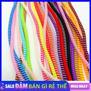 Dây quấn tai nghe , dây quấn cáp chống đứt 2 màu