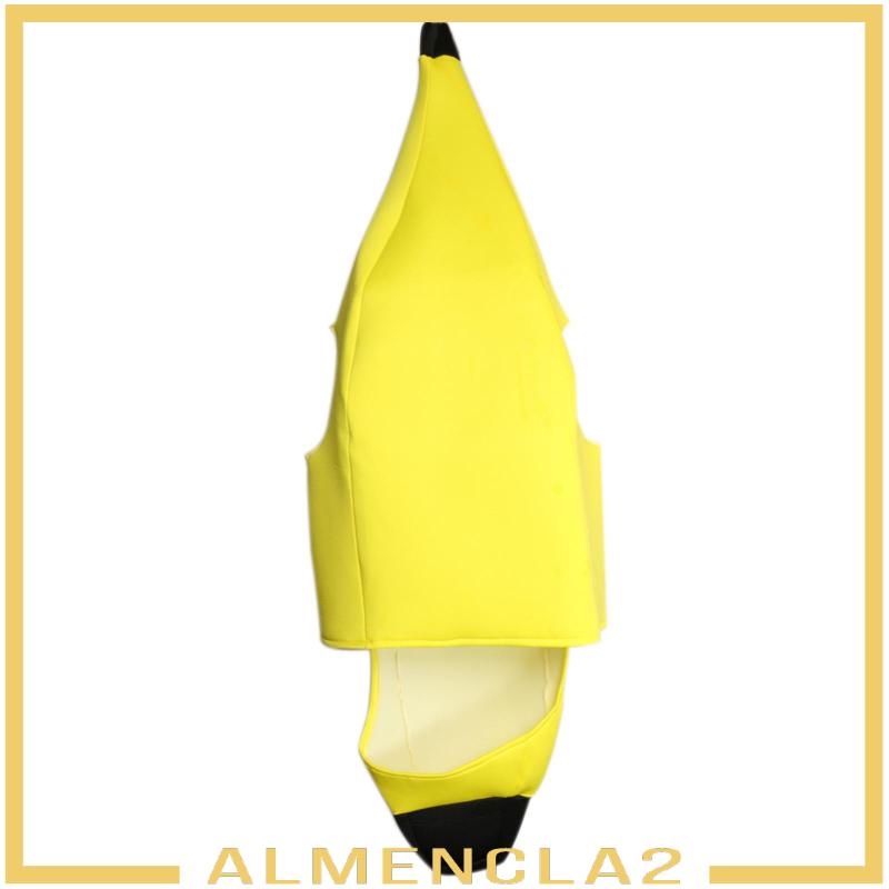 Bộ Áo Liền Quần Hóa Trang Trái Chuối Dễ Thương Cho halloween