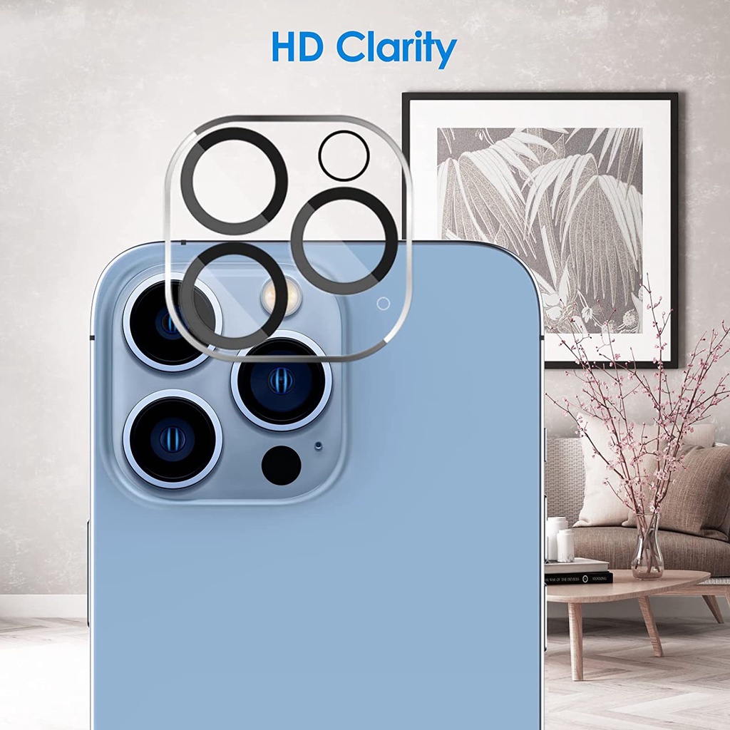 Phù Hợp Bộ Phim Dán Bảo Vệ camera Cho iphone 15 14 13 12 11 pro max plus 15 pro hd