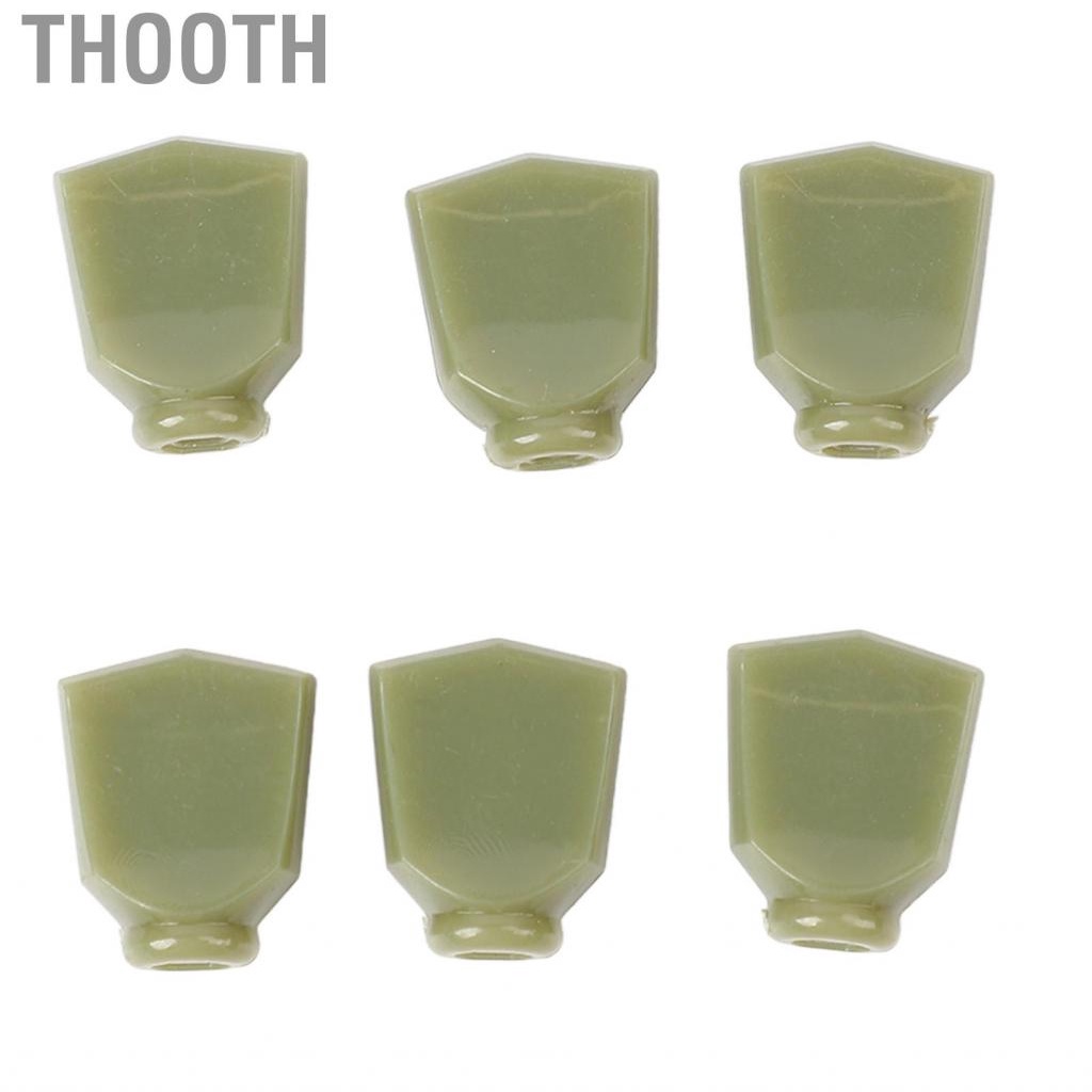Thooth Electric Guitar Tuner Buttons Replacement Plastic Strong Compatibility Acoustic Tuning Peg for