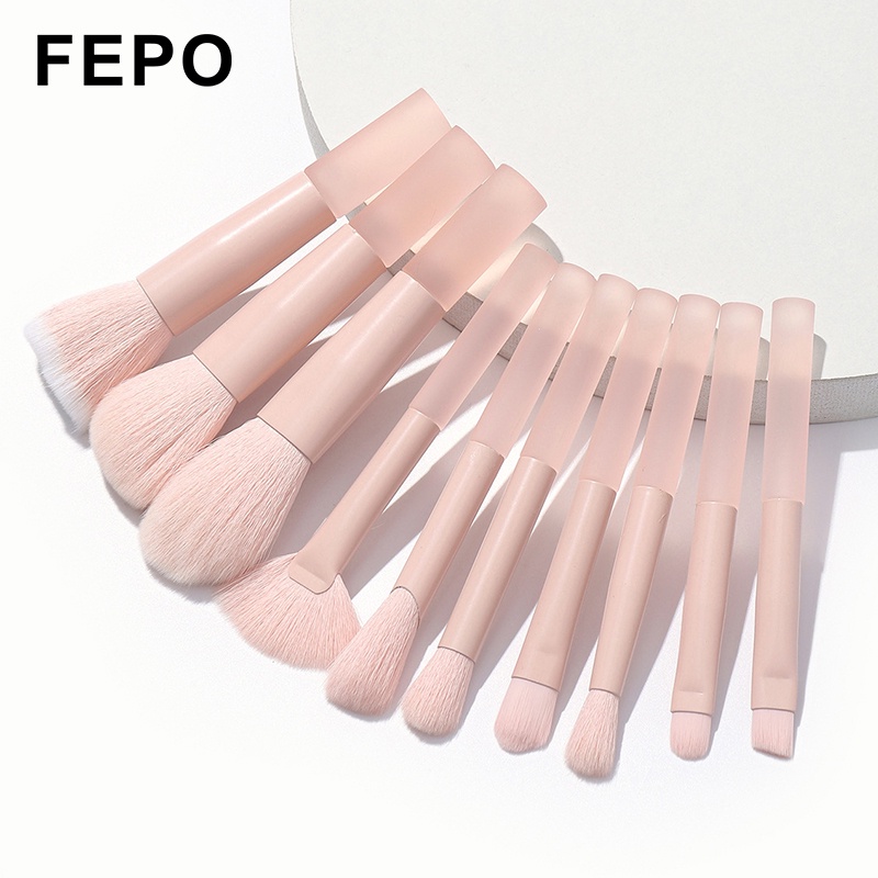 FEPO Bộ 10/ 7 cọ trang điểm lông siêu mềm chất lượng cao