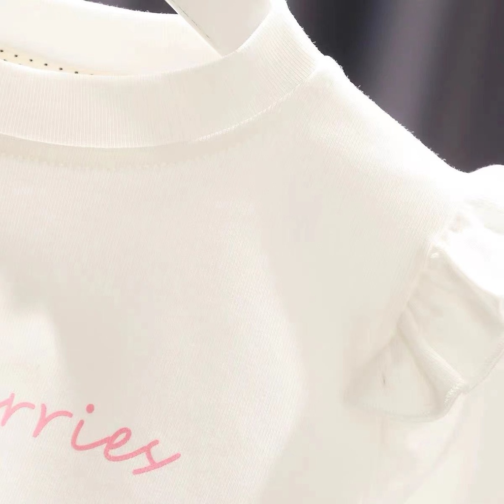 Áo Thun Tay Dài Thời Trang Cho Bé Gái 1-6 Tuổi