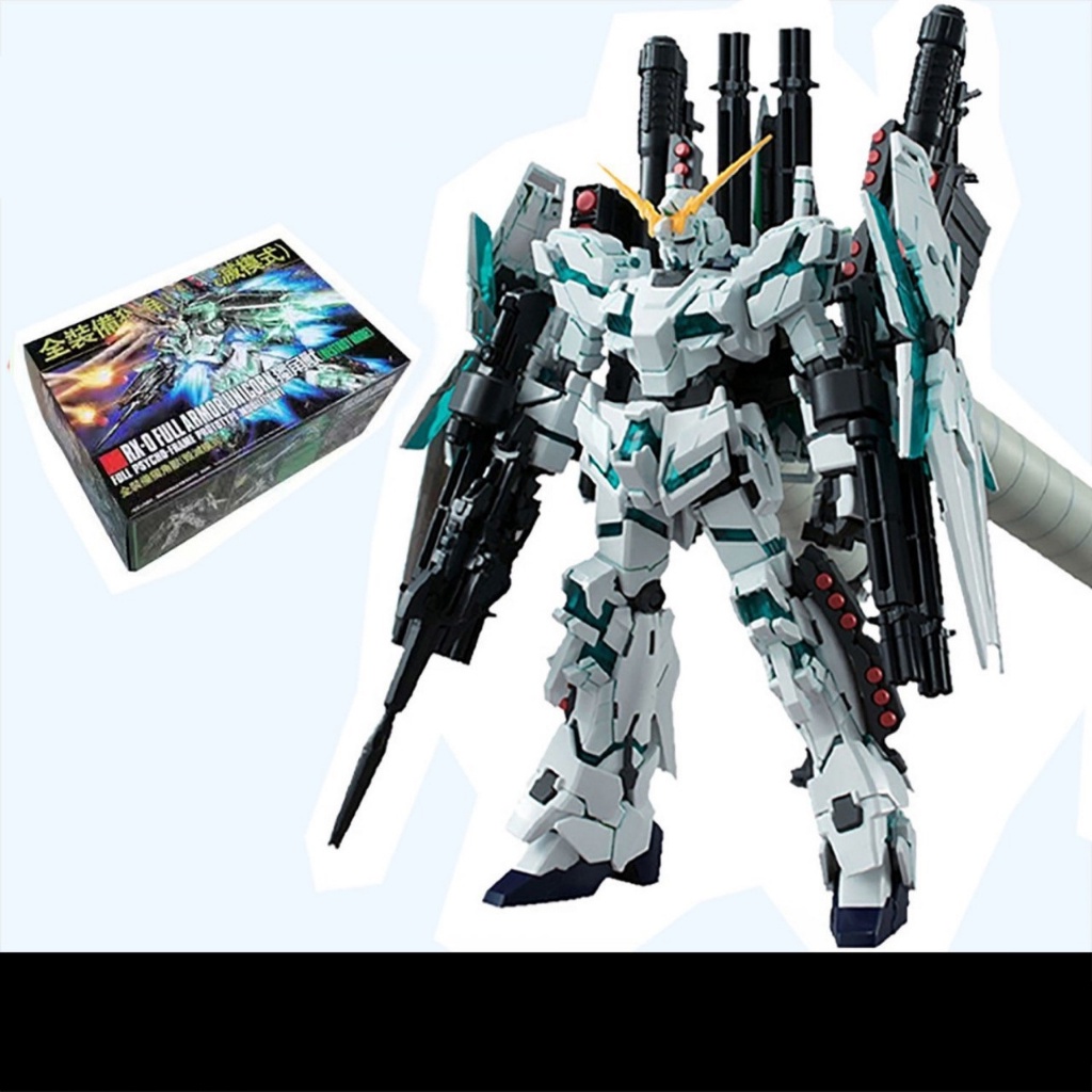 Gundam HG1/144 Unicorn Full amor Mô hình nhựa lắp ráp
