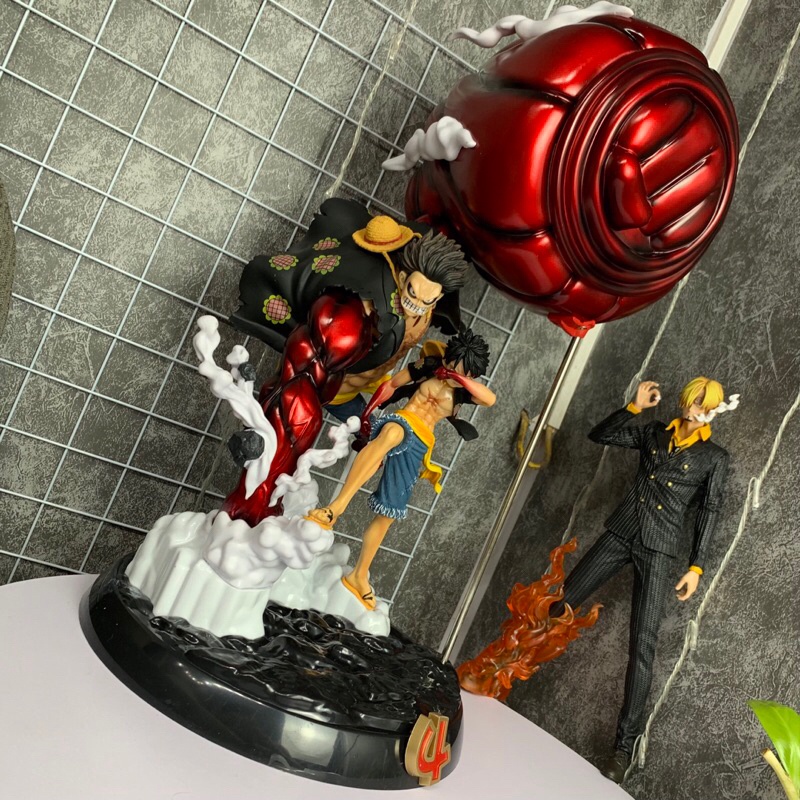 Đồ chơi mô hình Luffy Gear 4 bản tay to 52cm -  One Piece SẴN HÀNG