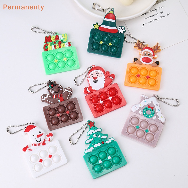 Móc Khóa Hình Ông Già Noel mini Đơn Giản Sáng Tạo Làm Quà Tặng Giáng Sinh
