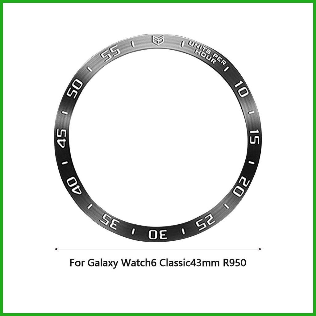 Bezel Ốp Vòng Nhẫn Chống Nước Chống Trầy Xước Cho Đồng Hồ Thông Minh samsung watch6 classic 43mm 47mm