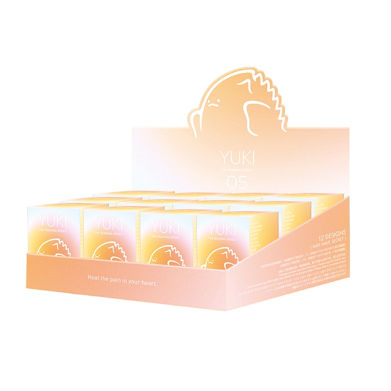 Pop mart yuki Mô Hình Búp Bê Hoạt Hình Dễ Thương Dùng Làm Quà Tặng