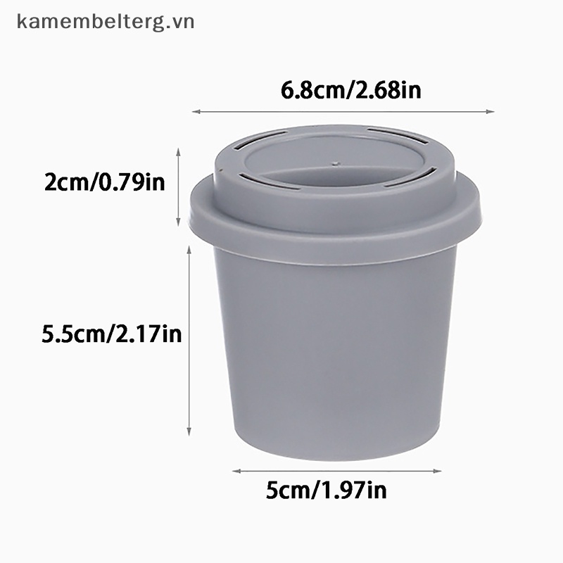 Hộp Đựng Mút Trang Điểm Hình Cốc Cà Phê