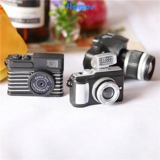Fl 1 / 12 Máy Ảnh Đồ Chơi mini Trang Trí Nhà Búp Bê
