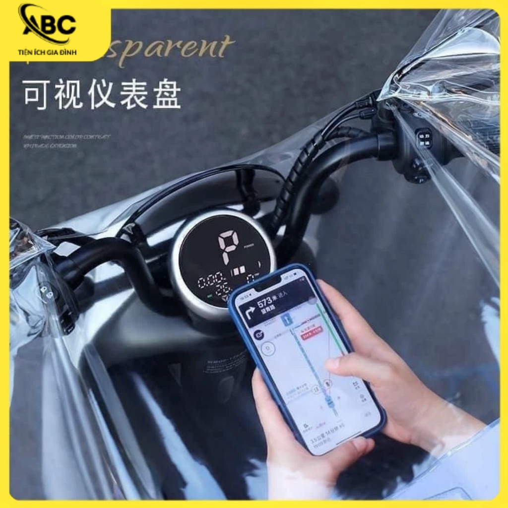 Áo Mưa Quây Áo Mưa Đơn / Đôi Bằng Vải Oxford Dày Dặn Chống Cháy Nổ Cho Xe Máy