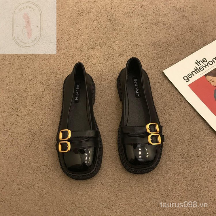 Giày búp bê Cài Khuy Sang Chảnh 2023
