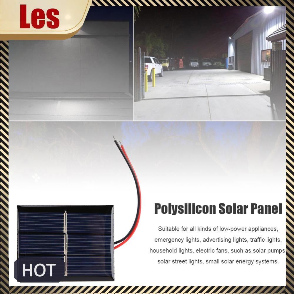 Tấm Pin Năng Lượng Mặt Trời 0.4w 1.5v Có Dây mini diy