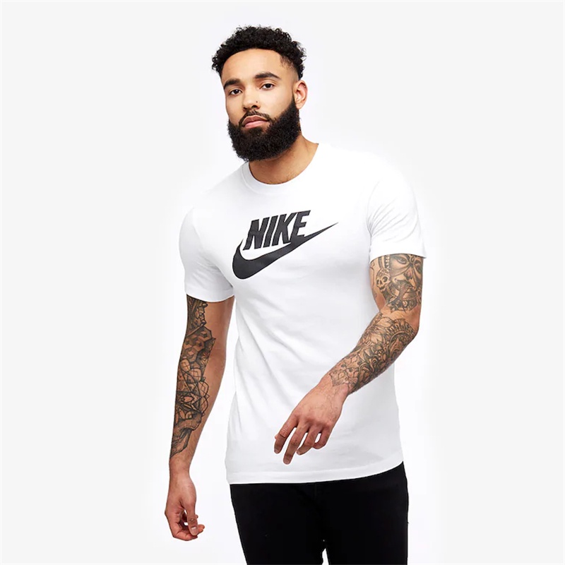 Nike Áo Thun Thể Thao 100% cotton Siêu Nhẹ Nhanh Khô Ngắn Tay Thời Trang Dành Cho Nam ar5005