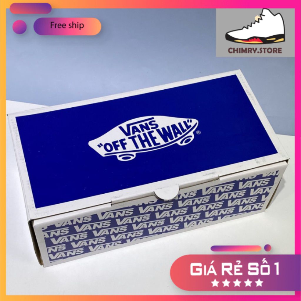 Box giày vans xanh chất lượng