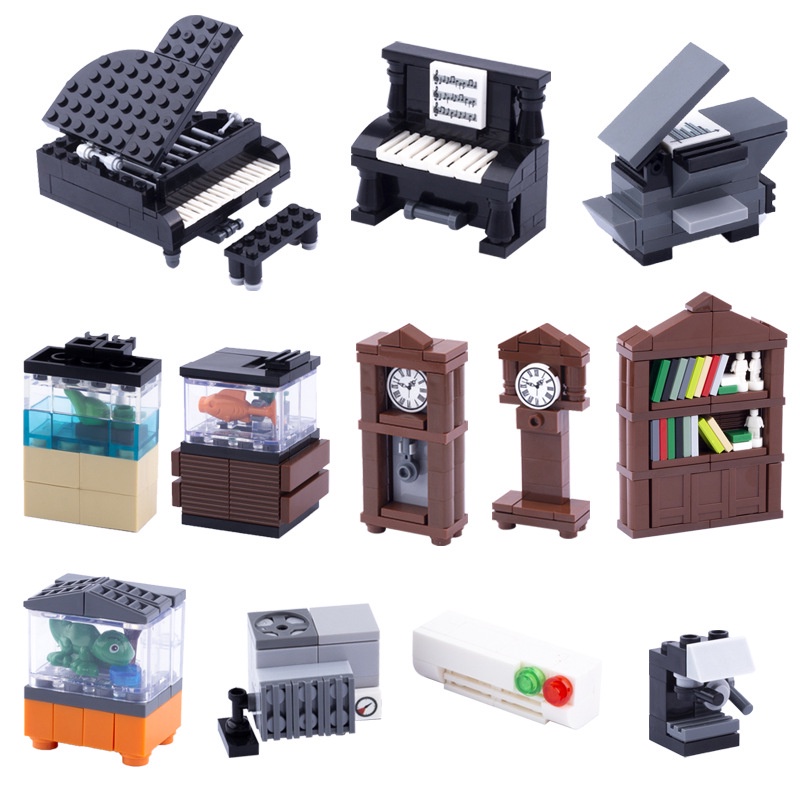 Bộ Đồ Chơi Lắp Ráp tv Máy Giặt Sáng Tạo