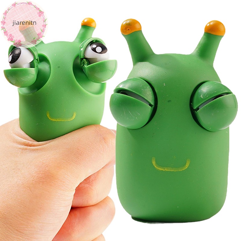 Jiarenitn Đồ Chơi Bóng Mắt Xanh Lá Vui Nhộn Giảm Căng Thẳng Cho Người Lớn Trẻ Em vn