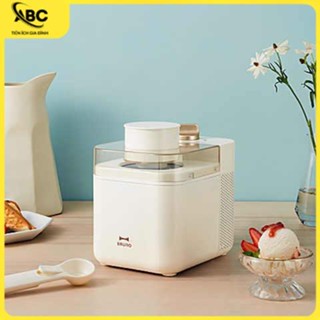 [ CHÍNH HÃNG ] Máy Làm Kem Tươi Tại Nhà BRUNO - Máy Làm Kem Có 2 Chế Độ Làm Kem Cứng Hoặc Làm Kem Mềm  [ CỬA HÀNG ABC ]
