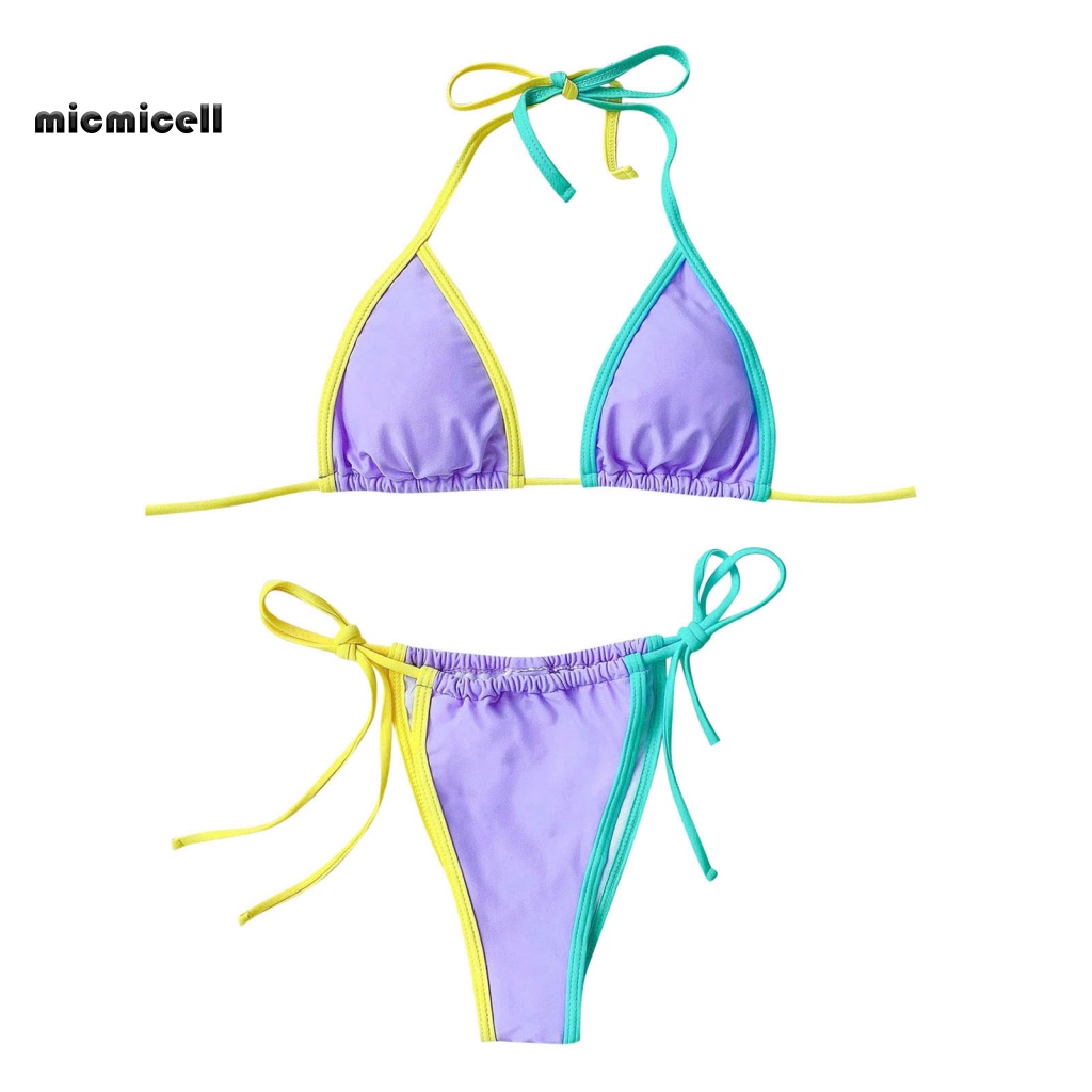 Bộ Đồ Bơi bikini Mềm Mại Không Gọng Quyến Rũ Cho Nữ