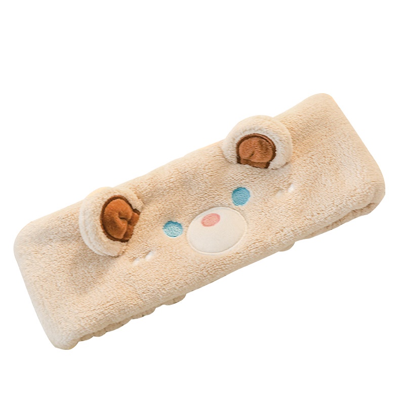 Băng Đô Cài Tóc Rửa Mặt Hình Gấu turban Kiểu Nhật Hàn Dễ Thương