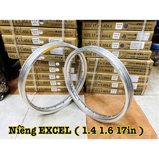 Phụ kiện xe máy thay thế : niềng nhôm excel hộp giấy đúng hàng chính hãng >>>>