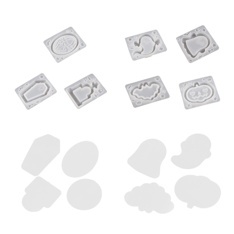 Weizz Khuôn Làm Móc Khóa Bằng Nhựa epoxy Pha Lê Mềm diy