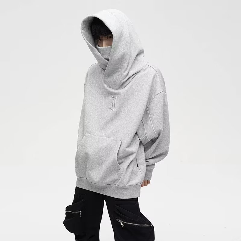 Áo Hoodie Cổ Cao Thời Trang Cá Tính Cho Nam