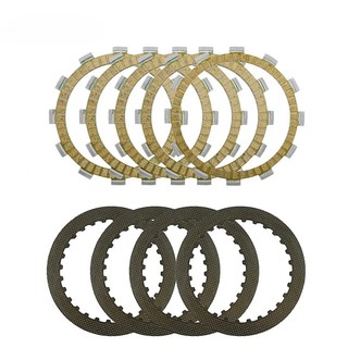 Đĩa ly hợp bằng thép và tấm ma sát cho suzuki dr250s vl250 gn250 gn250e gw250 gz250 tu250 sw-1 nk45a