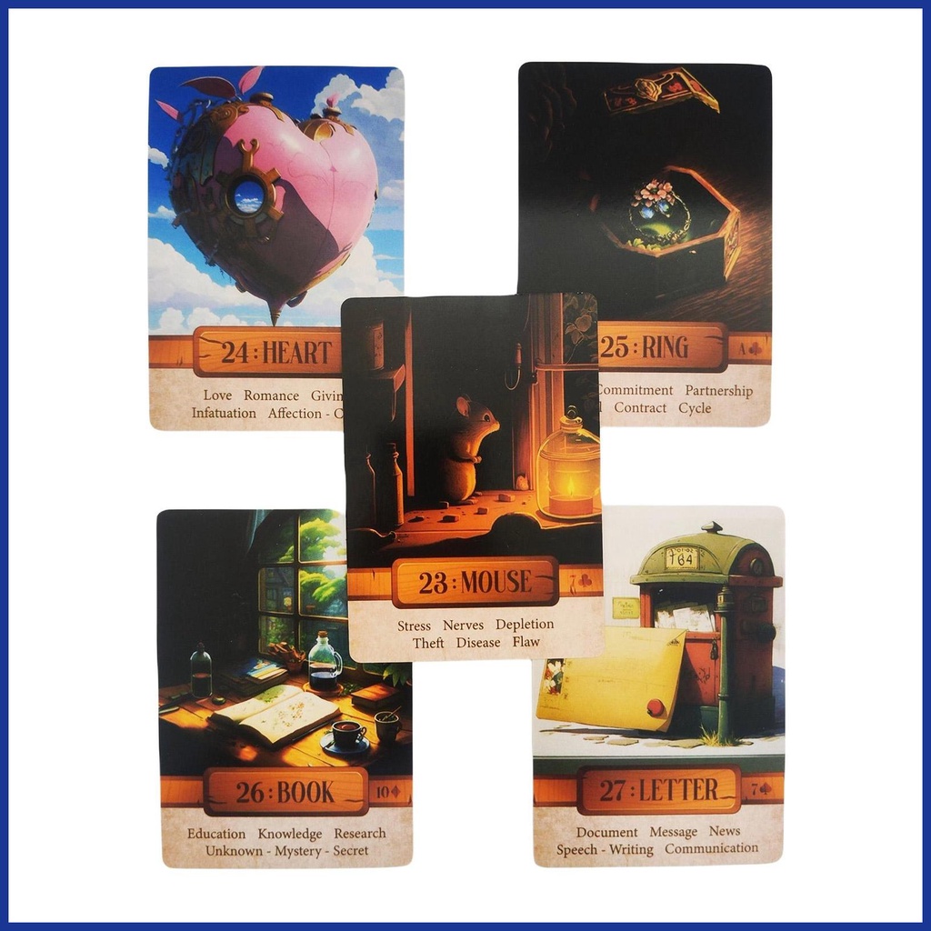 Bộ Bài tarot 36 Lá Đa Năng Cho Gia Đình