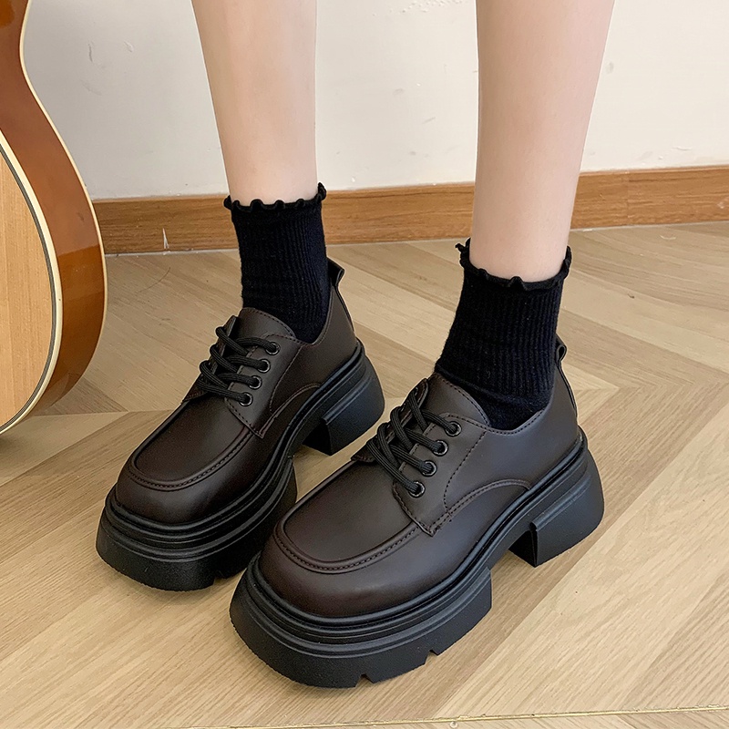 Giày oxford Da Thời Trang Cho Nữ Size 35 36 37 38 39 40