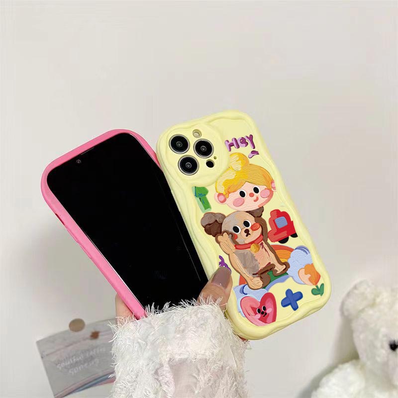 Dễ Thương Ốp Điện Thoại Hình Cô Gái Xinh Xắn Cho xiaomi 13t 12t redmi note 12 11 pro 5g poco f5 f4 x5 pro x4 gt 041