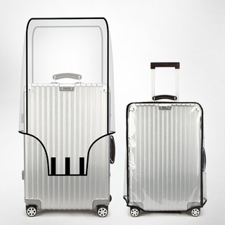 Áo trùm vali vỏ bọc vali bao túi bảo vệ chống trầy xước size 20-22-24-26-28 - tramo