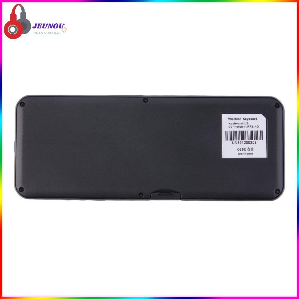 IPazzport 2.4G RF Wireless Handheld Keyboard Mouse Touchpad LED Backlight