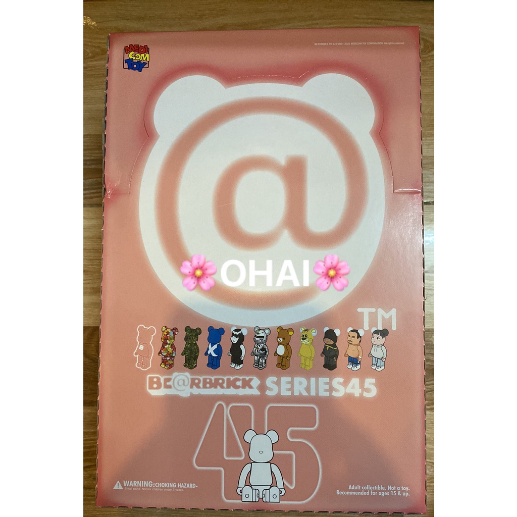 Xả kho Hộp Full Blindbox Bearbrick B@brick Series 45 Chính Hãng Mới 100% Gồm 24 Mô Hình Nhỏ Full Seal tặng kèm xe